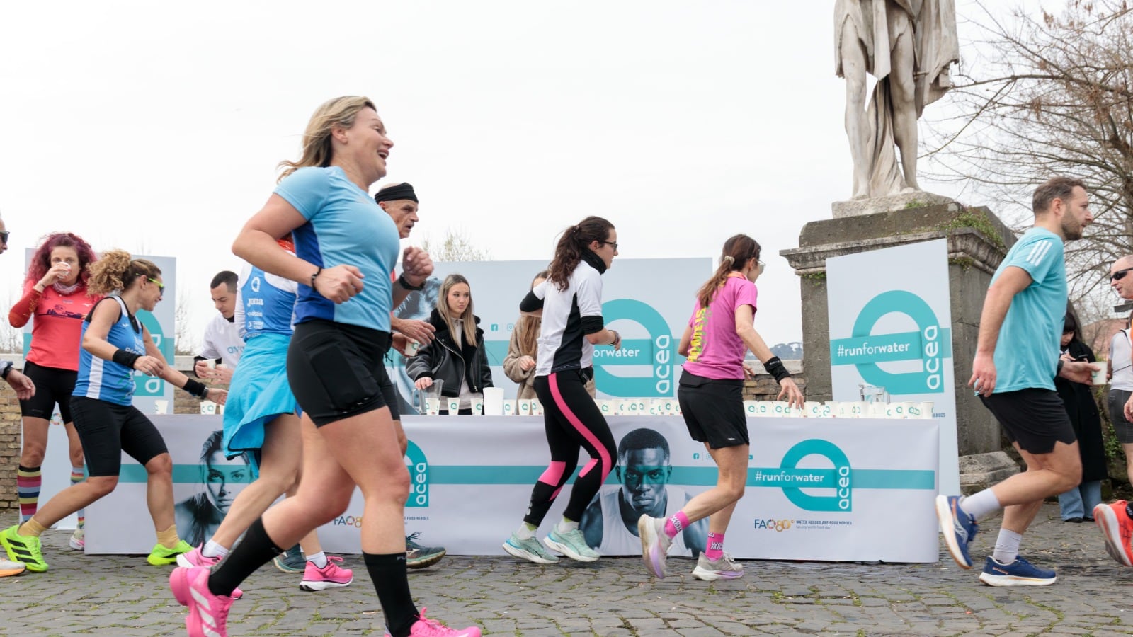 A Roma tutto pronto per la maratona dell'acqua, da domani apre lo stand interattivo Acea al Circo Massimo