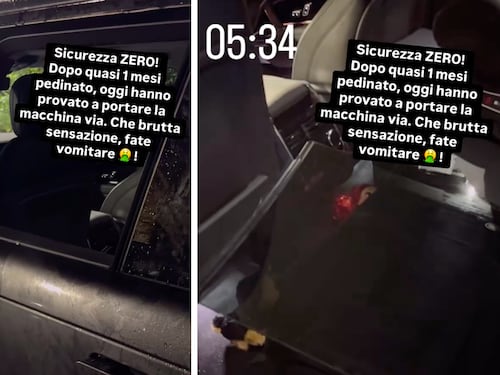Juan Jesus trova l'auto scassinata e si sfoga su Instagram: "Fate vomitare"