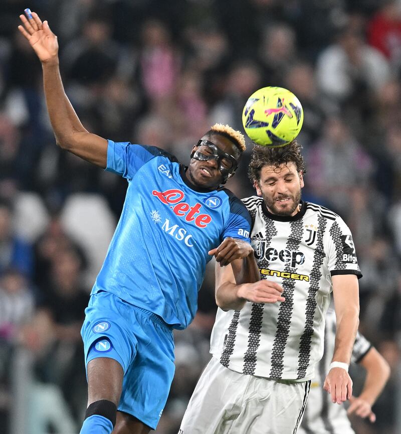 Locatelli Osimhen Juventus Napoli