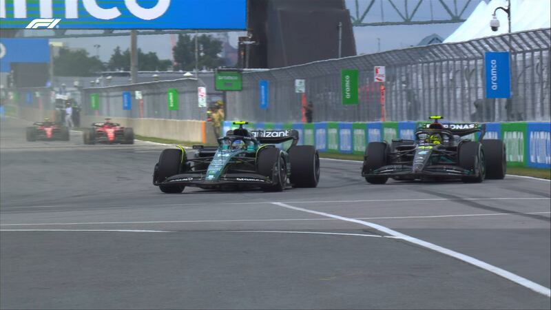 Alonso Hamilton sorpasso Twitter