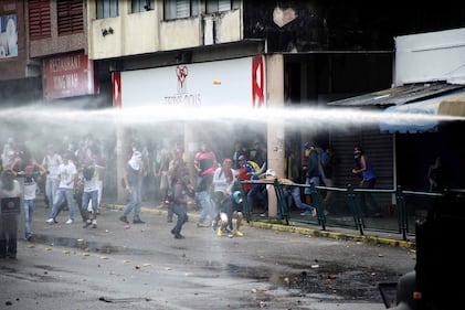 Duri scontri in Venezuela 9