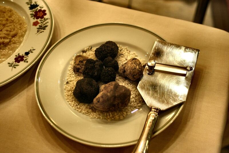 Tartufi in cucina