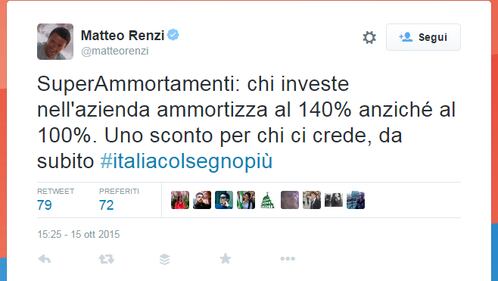 I tweet di Renzi 3