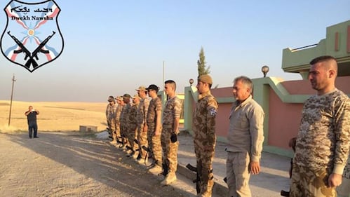 Iraq, i combattenti cristiani di Dwekh Nawsha 5