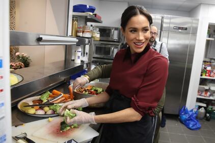 Meghan Markle in cucina: foto 4