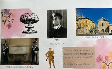 Marta Graziella e il sogno di fare il carabiniere nella tesina di terza media 2