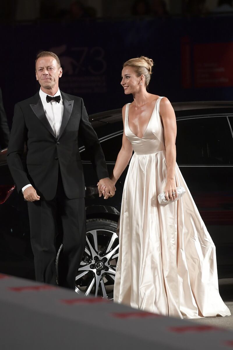 Rocco Siffredi e famiglia alla Mostra del Cinema di Venezia 37