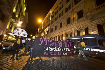 Manifestazione contro Putin per le Pussy Riot 6