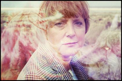 Facce di Merkel: l'ironia del web 12
