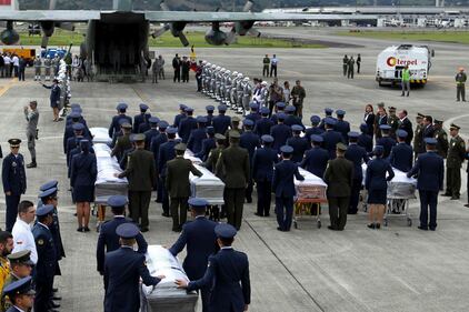 Chapecoense, il ritorno in patria delle salme  9