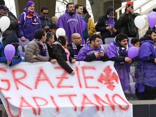 Astori segna dal Cielo. L'ultimo saluto dei Viola è il gol più emozionante