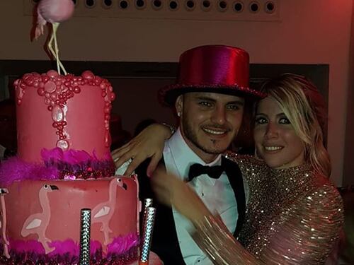Wanda Nara e la sua festa di compleanno