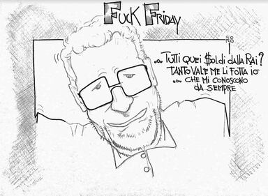 La vignetta del giorno: Fazio fuck friday 1