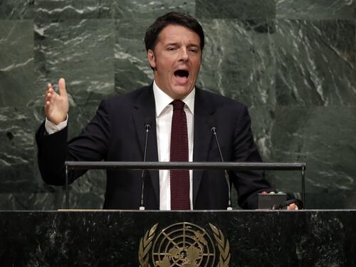 Renzi scarica sugli altri i flop in politica estera