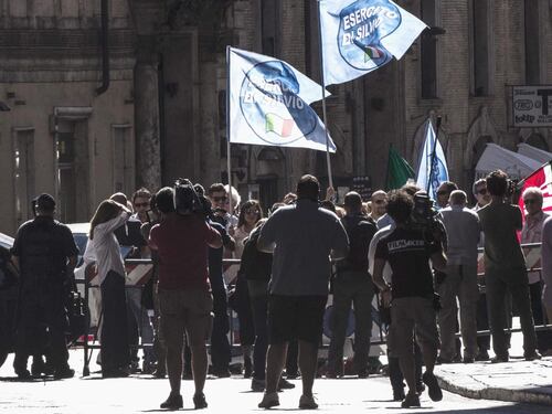 Lo stato maggiore del Pdl a Palazzo Grazioli