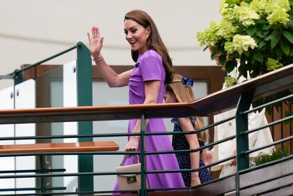 Kate Middleton al torneo maschile di Wimbledon 2024  1