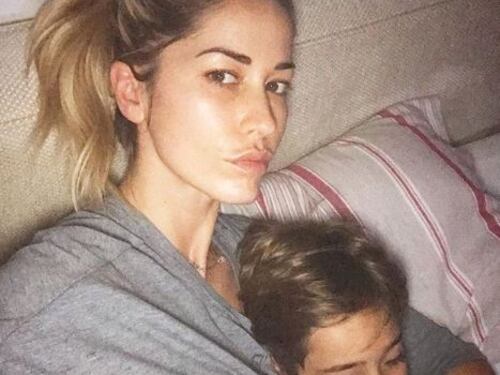 Elena Santarelli: "Il tumore non ha cambiato mio figlio. Giacomo corre, mangia e ride"