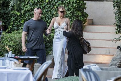Mariah Carey, tutte le foto a Saint Tropez 9