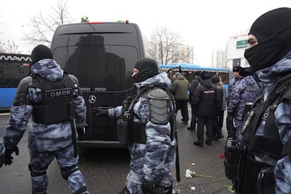 Il funerale di Alexei Navalny a Mosca 8
