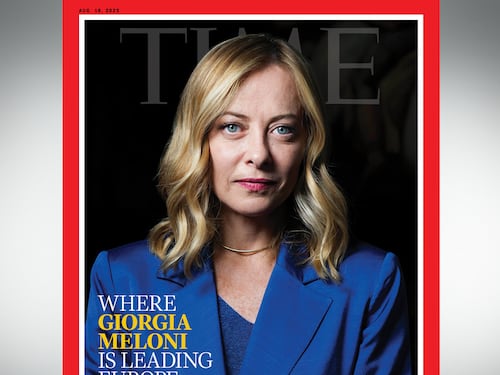 Meloni sulla copertina del "Time": figura centrale dell'establishment europeo