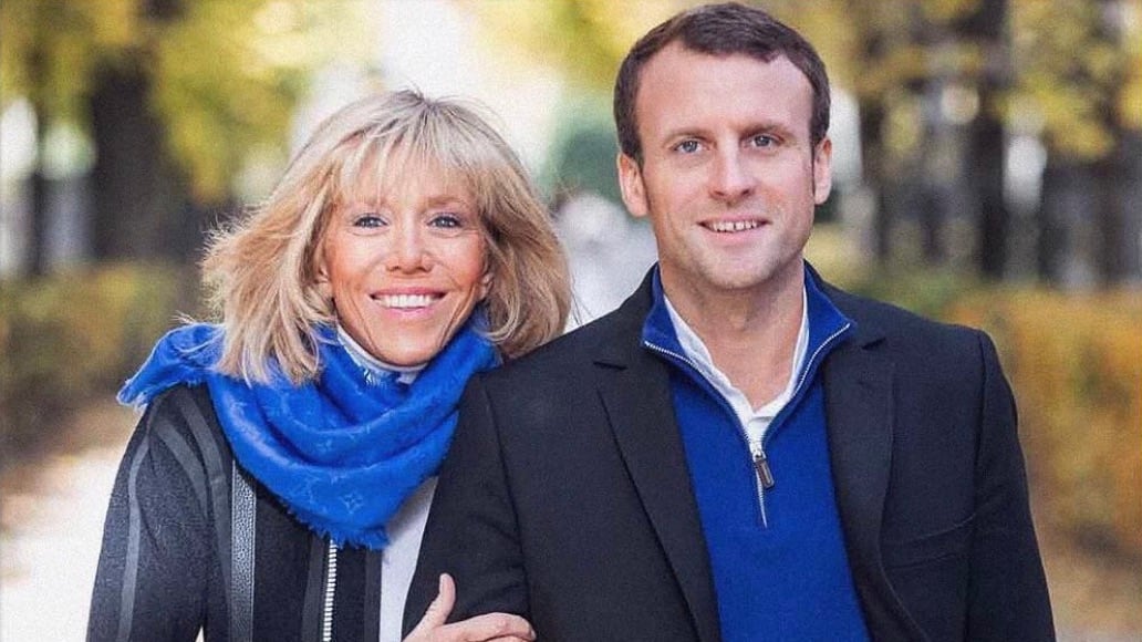 Il cane di Macron fa sorridere la Francia