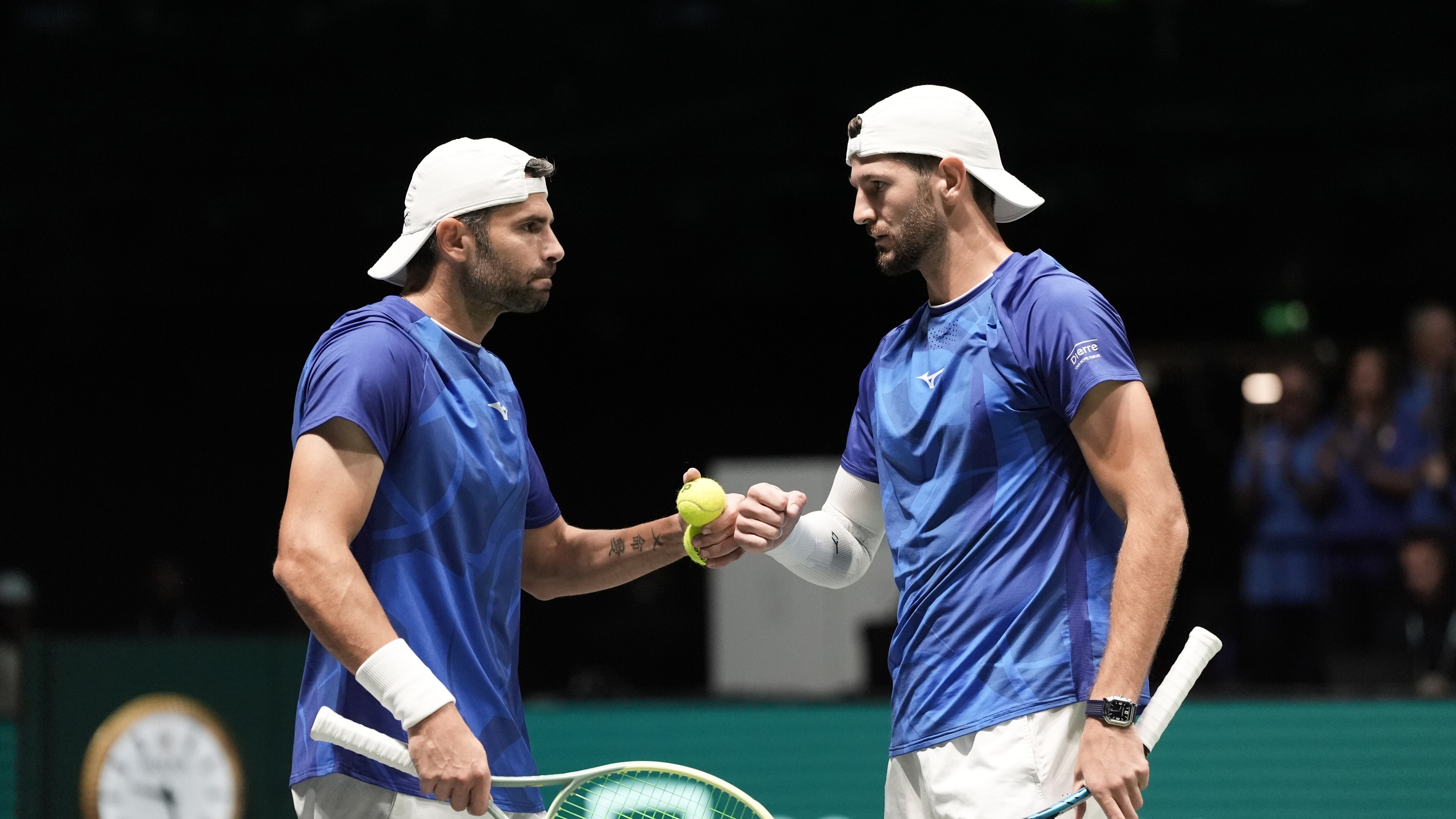 Coppa Davis, Italia-Olanda finisce 2-1: Bolelli-Vavassori sconfitti in doppio