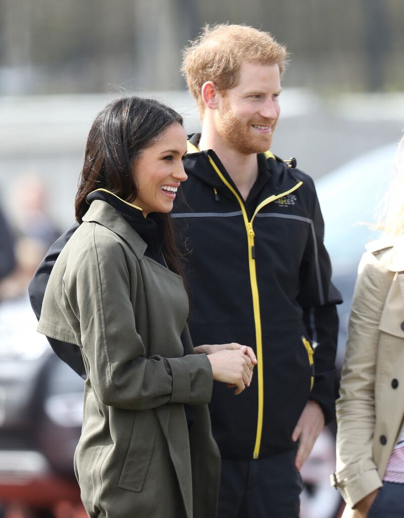 Meghan Markle con il Principe Harry agli Invictus Games 18