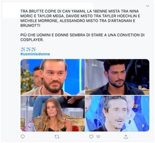 Davide Uomini e Donne e il paragone con Can Yaman che fa insorgere il web 11