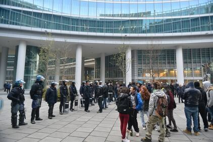 Il movimento dei Forconi in piazza a Milano 5