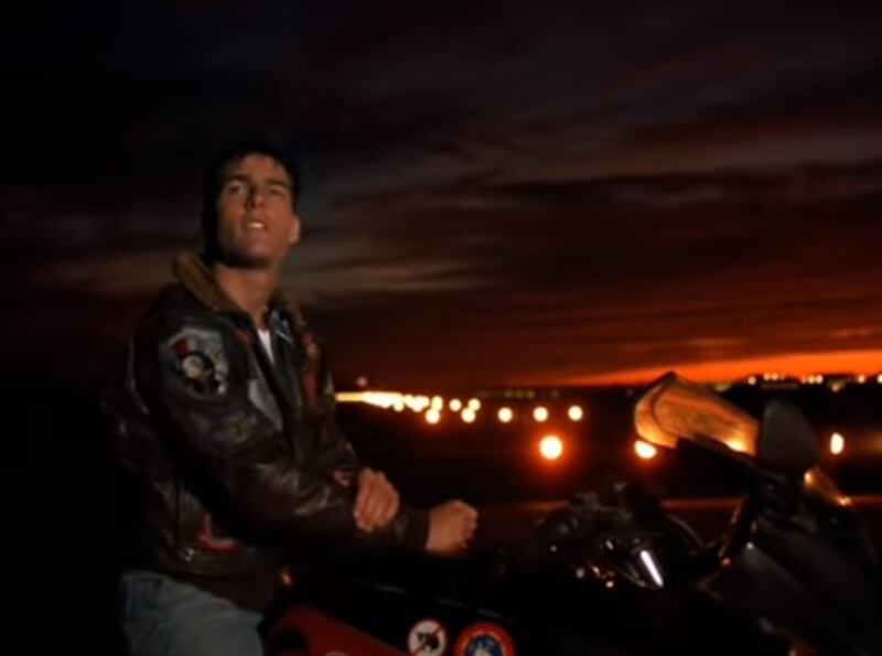 La Kawasaki Ninja 900/GPZ900R di Tom Cruise in Top Gun