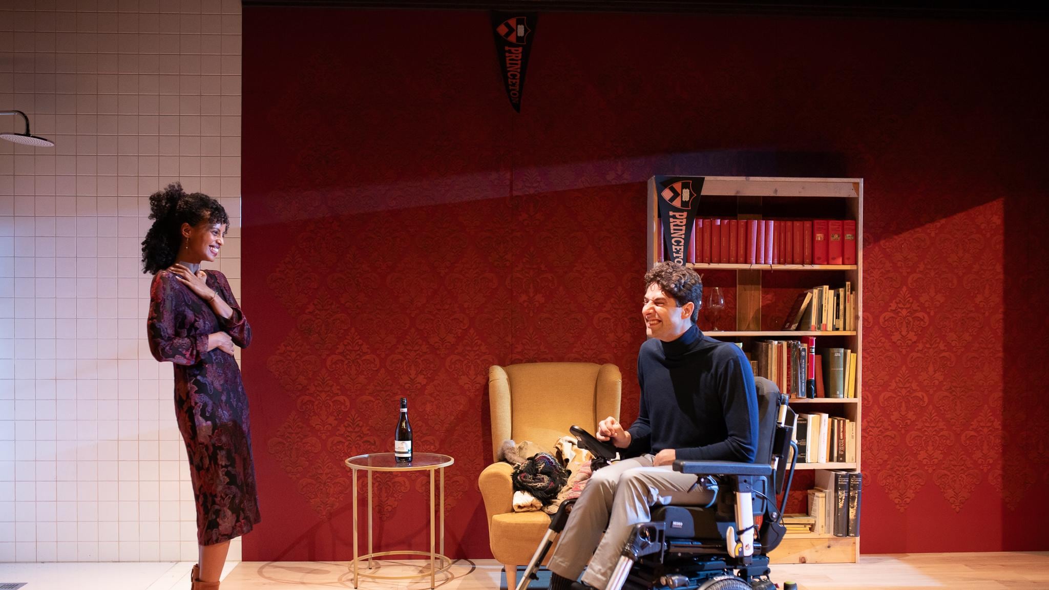Martina Sammarco e Filippo Lai in Cost of Living di Martyna Majok. Regia di Raphael Tobia Vogel