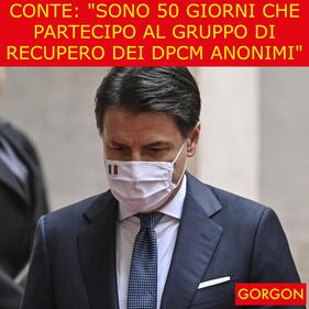 Ecco la satira del giorno. Che fine a fatto Conte? 1