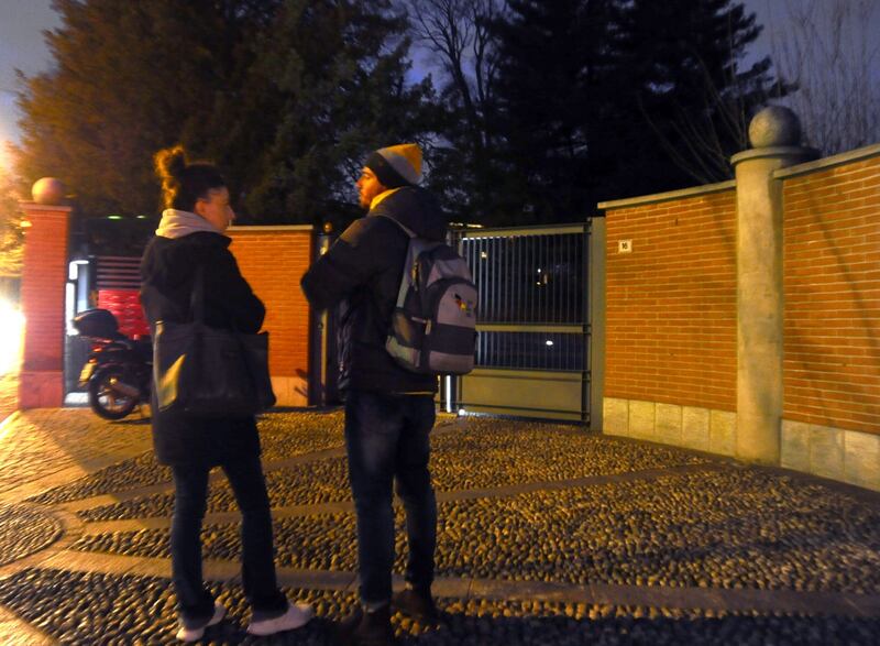 Trovato un cadavere nel muro di Villa degli Occhi 2