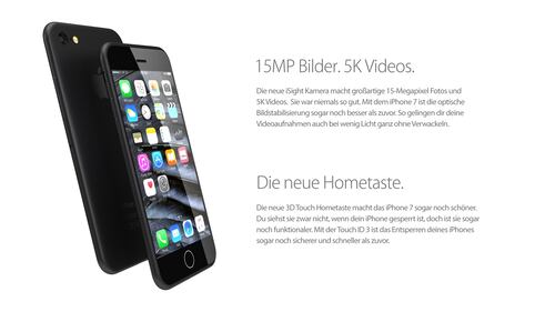 Come potrebbe essere l'iPhone 7 4