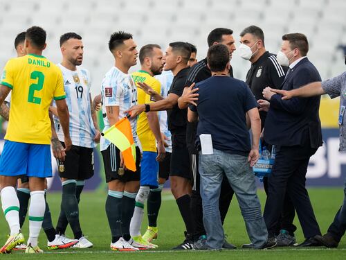 Brasile-Argentina choc. Partita interrotta per quarantena violata