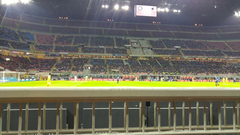 San Siro, ecco la barriera tra i disabili e il campo 6