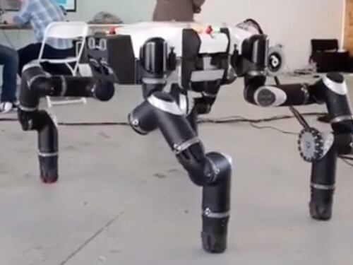 Arriva la mano robotica che presta soccorso dopo le calamità naturali