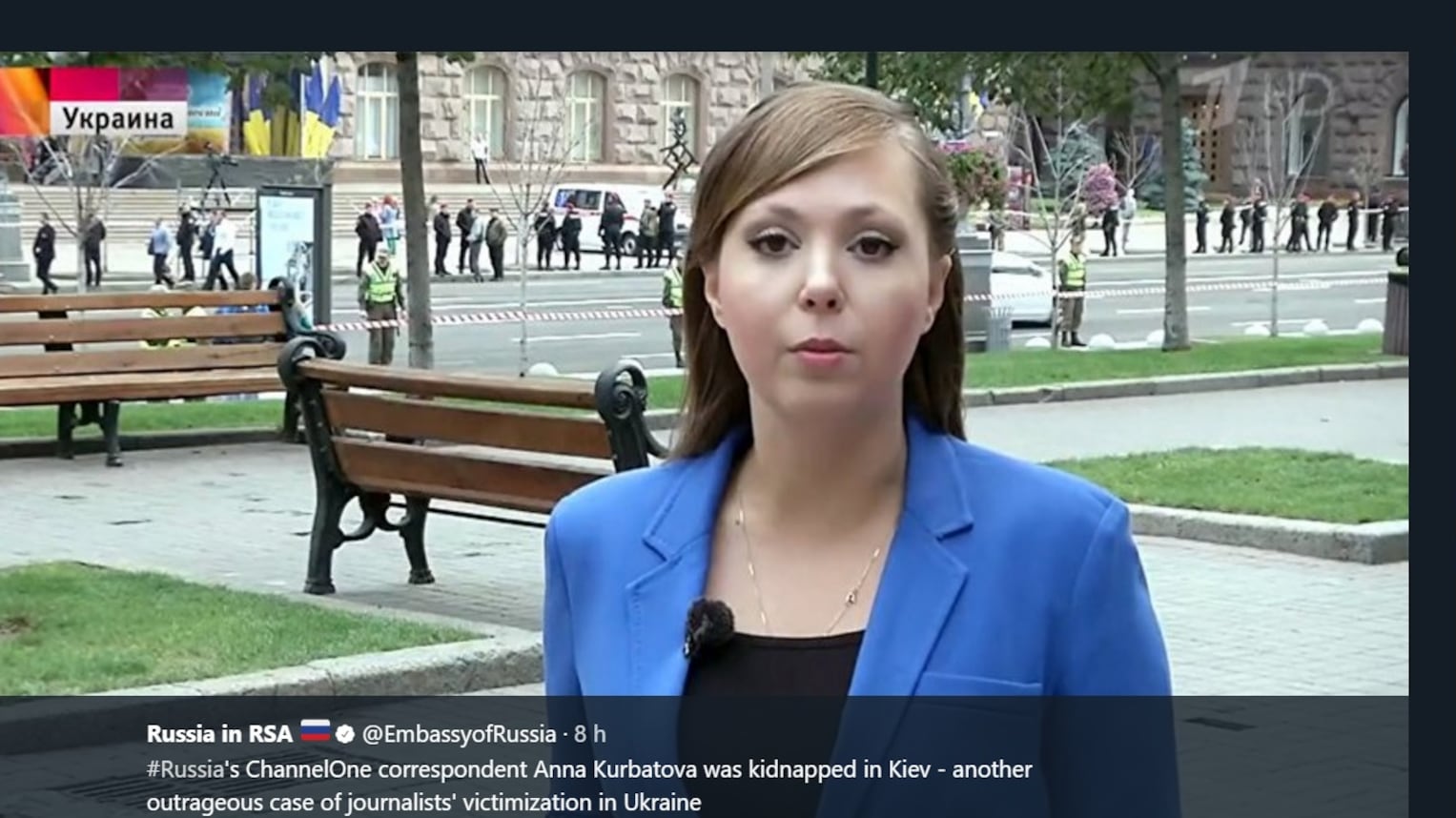 Ucraina, Mosca accusa Kiev: "Giornalista russa rapita dai servizi segreti"