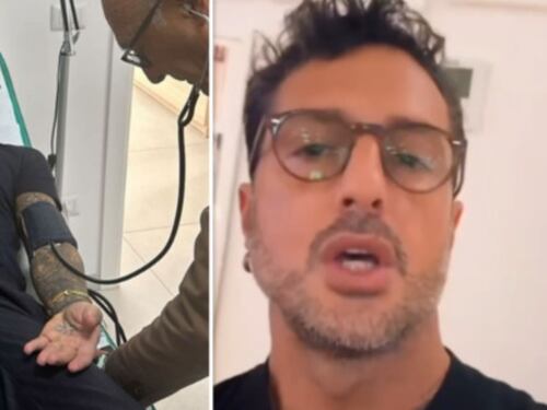 "Ho spinto troppo". Malore per Fabrizio Corona