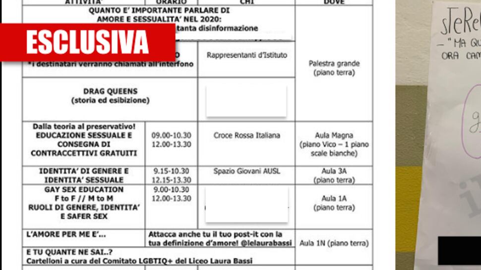 A scuola la "gay sex education". Polemiche sul liceo di Bologna