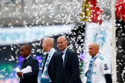 Zidane lascia da vincente il Real Madrid: ecco le foto del trionfo 8