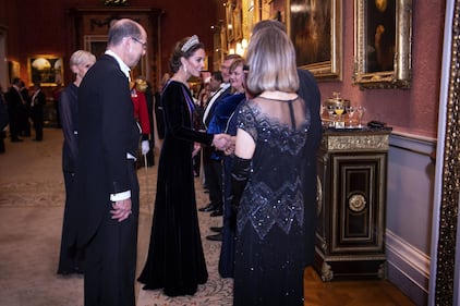Kate Middleton, le foto al ricevimento di Buckingham Palace 3