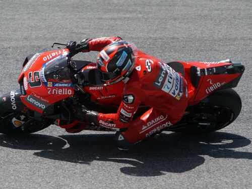 Girotondo Ducati, ecco Miller Petrucci ai saluti. Anzi, no...