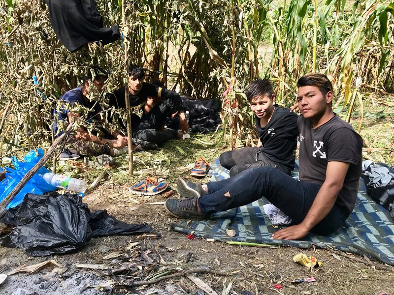 I migranti bloccati in Bosnia 8