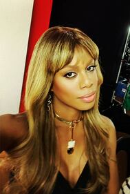 Laverne Cox, photoshooting in bikini 9