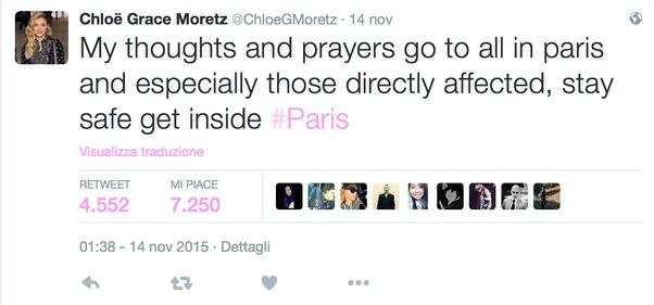 Attentati di Parigi: la reazione dei VIP su Twitter 14