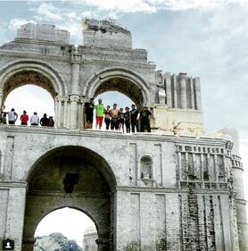 Il Tempio di Quechula in Messico riemerge dalle acque a causa di una forte siccità 2