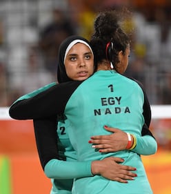 Beach volley, il confronto è culturale: il bikini tedesco e il velo egiziano 13