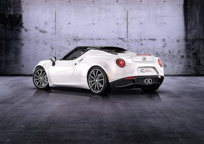 Alfa Romeo 4C Spider, orgoglio italiano a cielo aperto 3