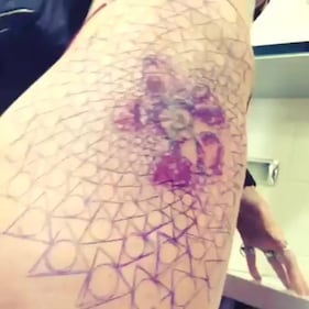 Asia Argento, nuovo tatoo senza veli 6